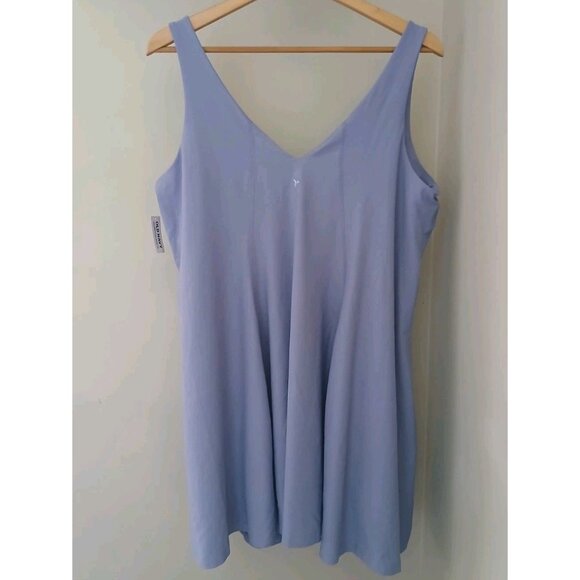 New Old Navy Sleeveless PowerSoft Performance Mini Dress Size 2X Purple Bra - Picture 6 of 9